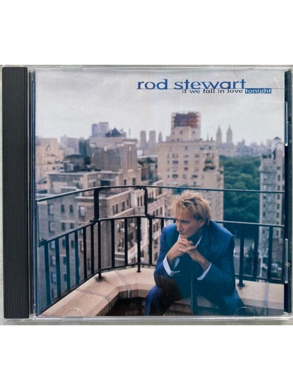 Vintage CD Rod Stewart If We Fall in Love Tonight 1996 Warner Bros.